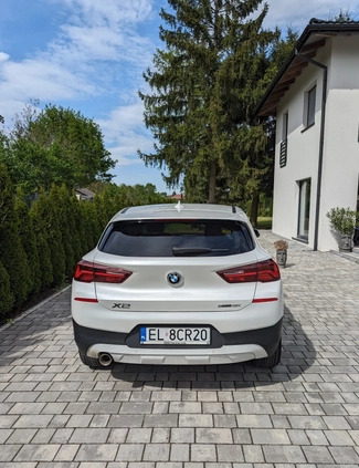 BMW X2 cena 90500 przebieg: 67600, rok produkcji 2020 z Łódź małe 106